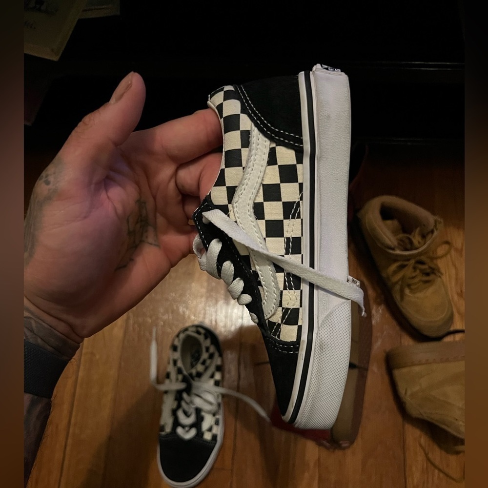 Vans checkerboard 13.5C old skool - Picture 2 of 8